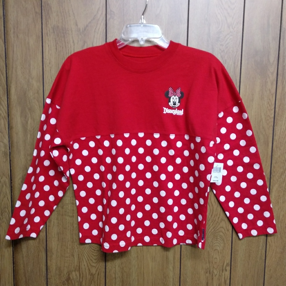 NWT YOUTH Disney Parks Minnie Mouse Spirit Jersey